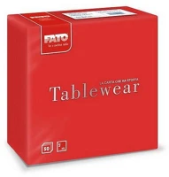 Fato H6588401501 Airlaid szalvéta 40x40cm piros 50 lapos kép