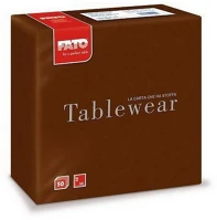 Fato H6588404901 Airlaid szalvéta 40x40cm kakaó 50 lapos kép