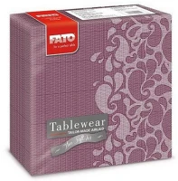 Fato H6588443300 Airlaid szalvéta 40x40cm drops gránátvörös 50 lapos kép