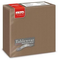 Fato H6588444000 Airlaid szalvéta 40x40cm shade hazelnut 50 lapos kép