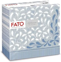 Fato H6588449300 Airlaid szalvéta 40x40cm botanic blue 50 lapos kép