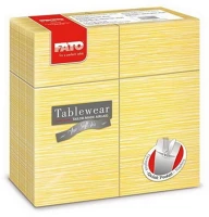Fato H6588471000 Airlaid szalvéta quick pocket 40x40cm millerighe mimosa 40 lapos kép