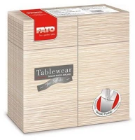 Fato H6588471300 Airlaid szalvéta quick pocket 40x40cm millerighe sabbia 40 lapos kép