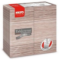 Fato H6588471400 Airlaid szalvéta quick pocket 40x40cm millerighe cappuccino 40 lapos kép