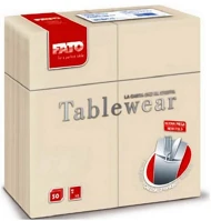 Fato H6588480501 Airlaid szalvéta quick pocket 40x40cm ivory 50 lapos kép