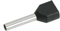 Fekete 05723 Érvéghüvely 2 x 1,5 mm² kép