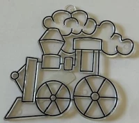 Fekete 060693ROB Fényvarázs forma  színű kontúrral 