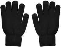 Fekete 126200 Kesztyű, kapacitív és rezisztív érintő képernyős készülékekhez kép