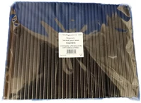 Fekete 12676 Szívószál papír   8mmx230mm 250 darabos kép