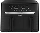 Fekete 313991 Tefal ey901n10 dual easy fry forrólevegős fritőz, kép