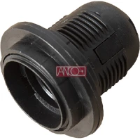 Fekete 321213 Foglalat 2 gyűrűvel e27, kép