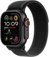 Fekete 49 Apple watch ultra 2 gps + cellular – 49 mm-es  titántok,  alpesi szíj kép