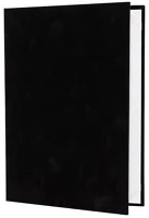 Fekete 5999105015123 Oklevéltartó, a4, exkluzív, plüss, kép