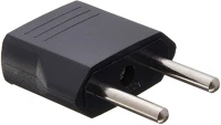 Fekete 89328 Adapter, hálózati töltő átalakító, us - eu, kép