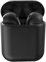 Fekete 96606 Bluetooth sztereó fülhallgató, v5.0, tws, töltőtok, inpods 12, matt, kép