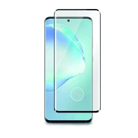 Fekete BA8596311304767 Üvegfólia honor magic 8 lite - tokbarát slim 3d üvegfólia kép