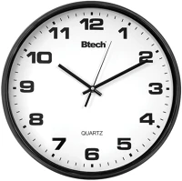 Btech BH-130 Btech  falióra, 25 cm átmérő,  számlap,  keret, műanyag kép