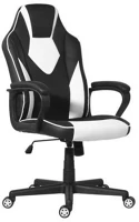 Fekete COR_BBSZV450 irodai forgószék, mesh-textilbőr borítás kép