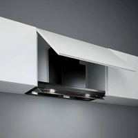 Falmec CVJN60.E17P2#ZZZN460F Virgola evo 60 fekete felsőszekrénybe/ kürtőbe építhető páraelszívó kép