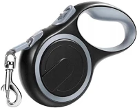 Fekete DA00859 Póráz - 8 m -  / szürke kép