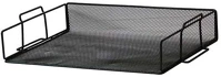 Fekete DKC2560 Irattartó tálca fémhálós 1 szintes  fekvő építhető kép