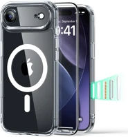 Fekete FD4894240288542 Telefontok iphone 17 air - esr classic hybrid halolock magsafe átlátszó kép