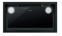 Fekete GC-DUAL 45 GBK/A Cata gc-dual 45 gbk/a beépíthető páraelszívó  üveg 45cm 02030209 kép