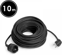 Fekete GL20504BK Lengő hosszabbító 10 m - kép
