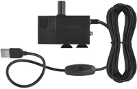 Fekete H6903 Tartalék vízszivattyú okos vízszökőkutakhoz, kép