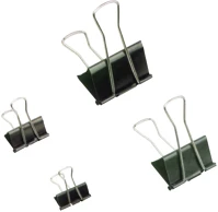 Fekete HFC0381/12357 Bindercsipesz, 19 mm, kép