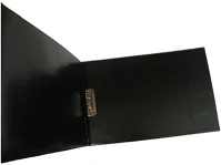 Fekete IVVMA3 Mappa villámzáras a/3 pvc kép