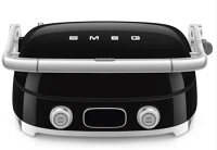 Fekete MGF01BLEU Smeg mgf01bleu multifunkciós grillsütő retro kép