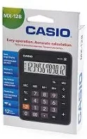 Fekete MX12B FEKETE Számológép asztali 12 digit, döntött kijelző casio mx12b kép
