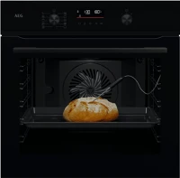 Fekete NBA5P531AB surroundcook/steambake 5000 gőzfunkciós sütő pirolitikus tisztítással kép