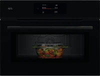 Fekete NKM7N721B MEALASSIST 7000 Aeg nkm7n721b mealassist 7000 kompakt sütő mikrohullámmal  45cm kép