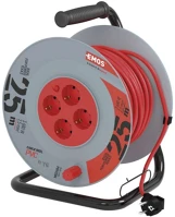 Fekete P09225M Kábeldob 25 m / 4 aljzat /  / pvc / 230 v / 2,5 mm2 kép