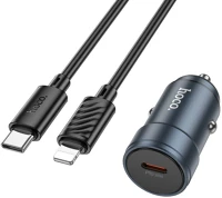 Fekete PT6942007633062 lightning / type-c (usb-c) kábel, 1m kép