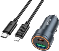 Fekete PT6942007633123 lightning / type-c (usb-c) kábel, 1m kép