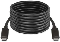 Fekete SM7029BL Töltő- és adatkábel 2.0 usb-c / usb-c, 2 m, kép