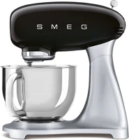 Fekete SMF04BLEU Smeg  retro konyhai robotgép a test kép