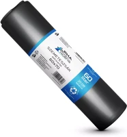 Fekete SZ6015TEKERCS Szemeteszsák  60x70 15mikron 60l 20db/tekercs kép