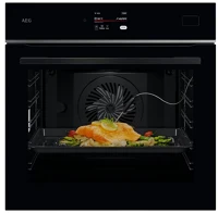 Fekete TB8SB73ZAB Aeg tb8sb73zab mealassist/steampro 8000 gőzsütő gőztisztítással kép