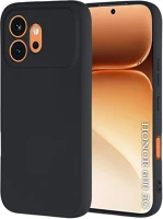 Fekete TF5907674557722 Telefontok honor 600 5g -  szilikon hátlap tok kép