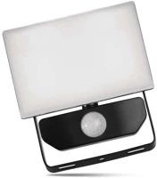 Fekete ZS2912 Led-es reflektor tambo mozgásérzékelővel, 10 w, 1000 lm, kép