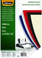 Fellowes 09.00305 Hátlap  chromolux a/4 250g fényes fehér 100/csom kép