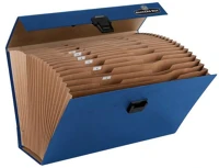 Fellowes 124 MM.,19 Irattartó -. harmonikatáska, karton, 250 x 362 x kép