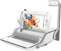 Fellowes 300LAP, 3IN1 Spirálozógép, műanyag spirálkötéshez, 300lap, 3in1 manuális, ® lyra kép