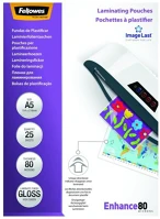 Fellowes 5396003 Lamináló fólia  a/5 80 mikron fényes 1 db kép