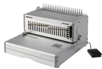 Fellowes 5642701 Spirálozógép, műanyag spirálkötéshez, elektromos, 500 lap,  