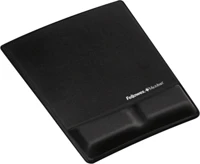 Fellowes 9181201 Health-v fabrik egérpad fekete kép